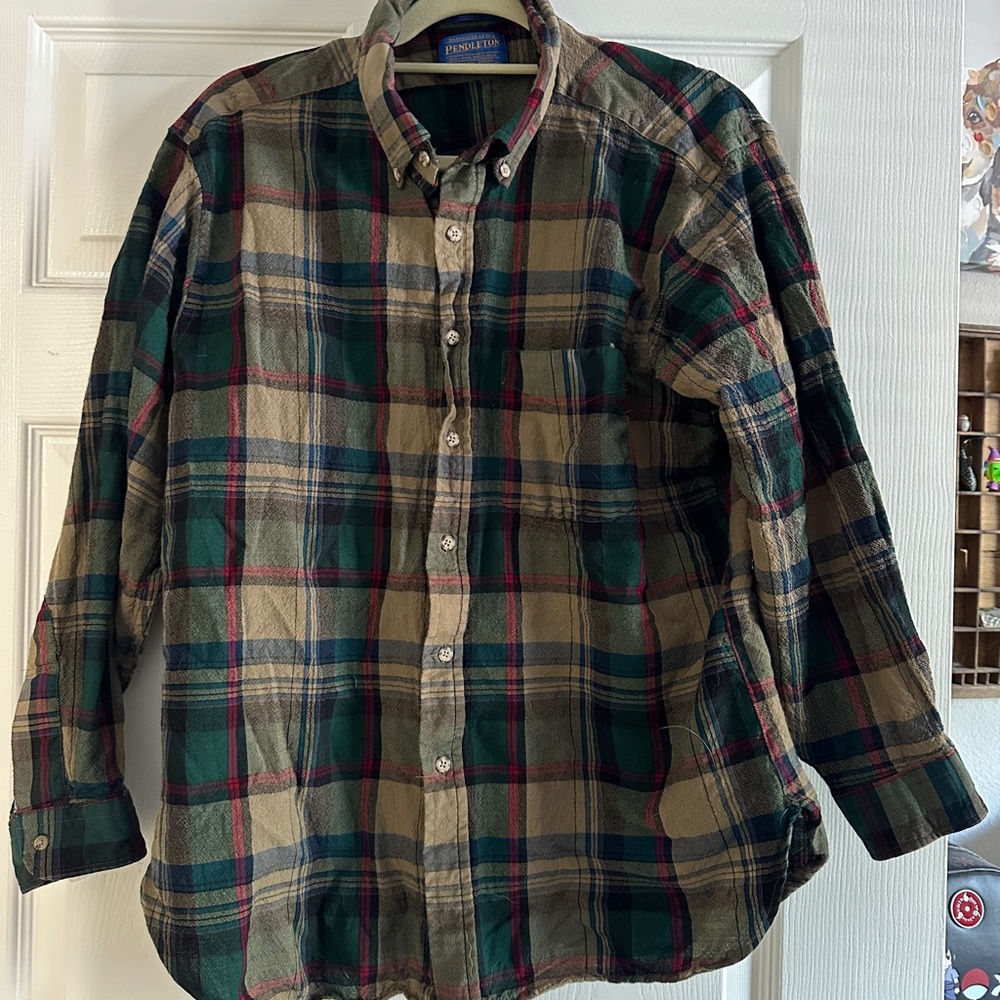 Pendleton Multicolor Plaid Wool Shirt